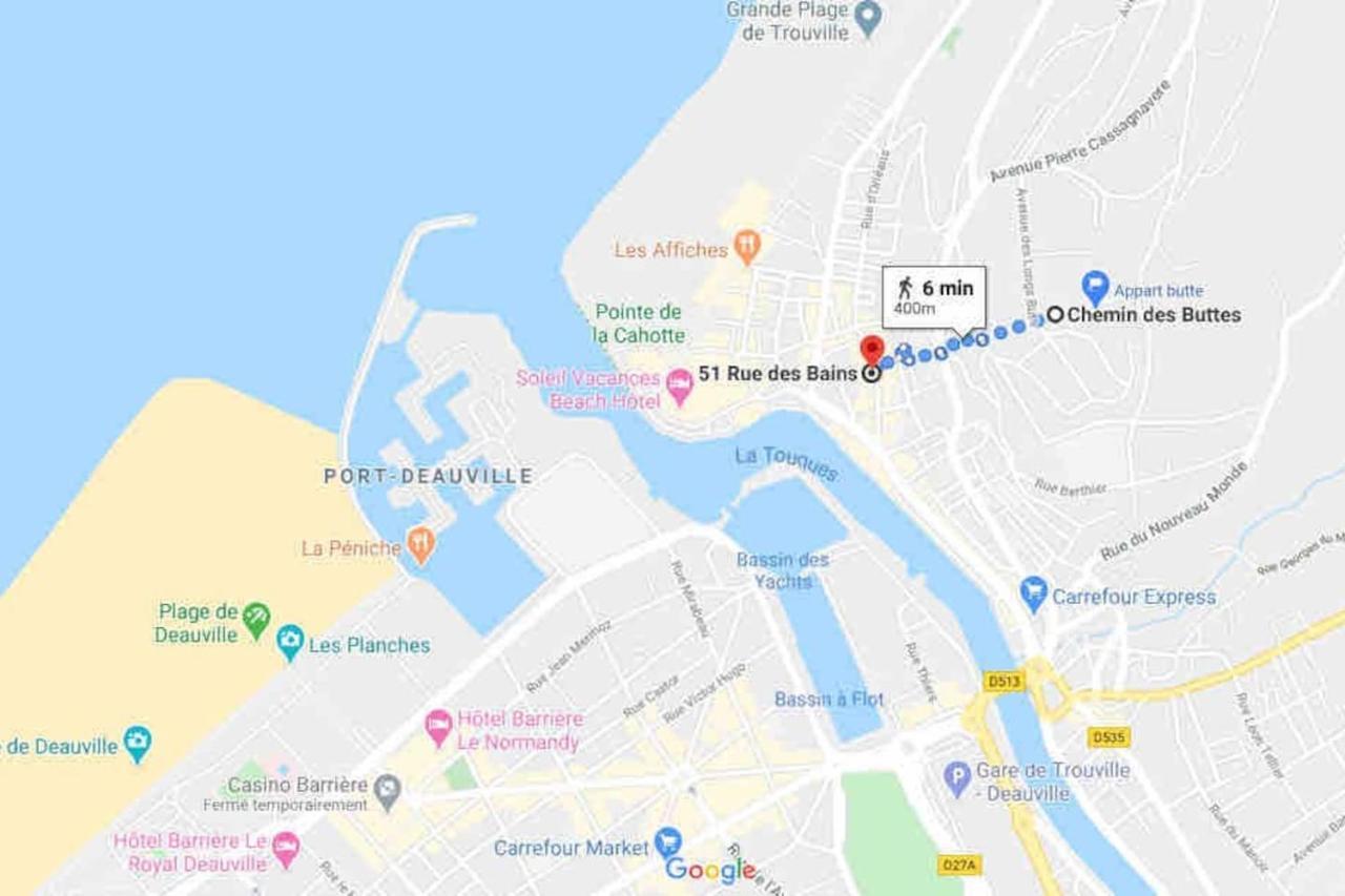 Appartement Avec Terrasse Vue Mer Trouville Sur Mer エクステリア 写真