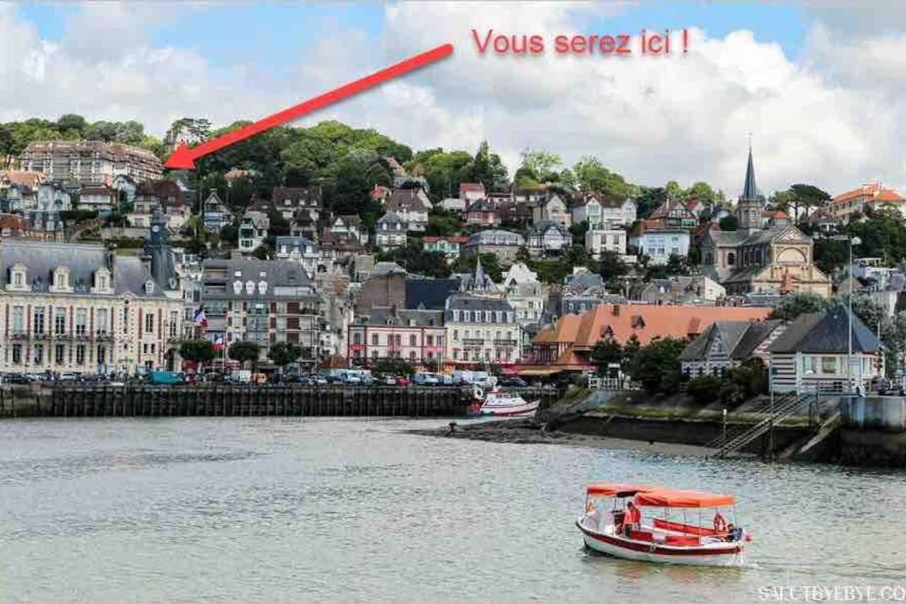 Appartement Avec Terrasse Vue Mer Trouville Sur Mer エクステリア 写真